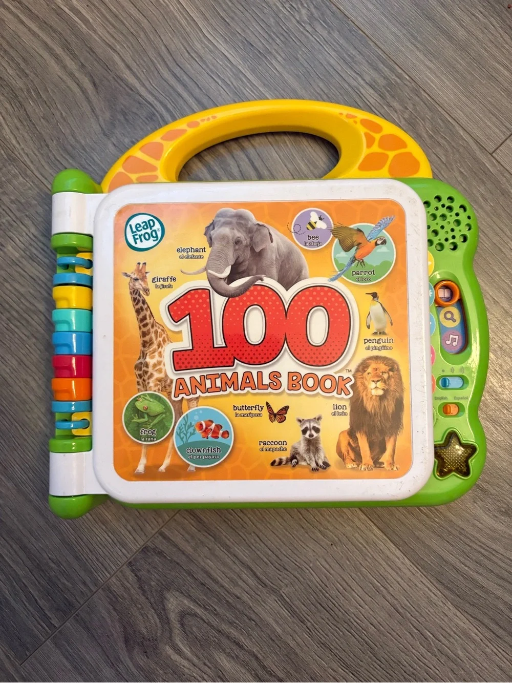 LeapFrog 100 Animals Book | Interactive Learning Book